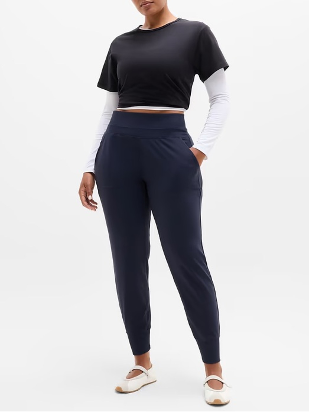Athleta Venice High Rise Jogger in Navy Women’s 1X